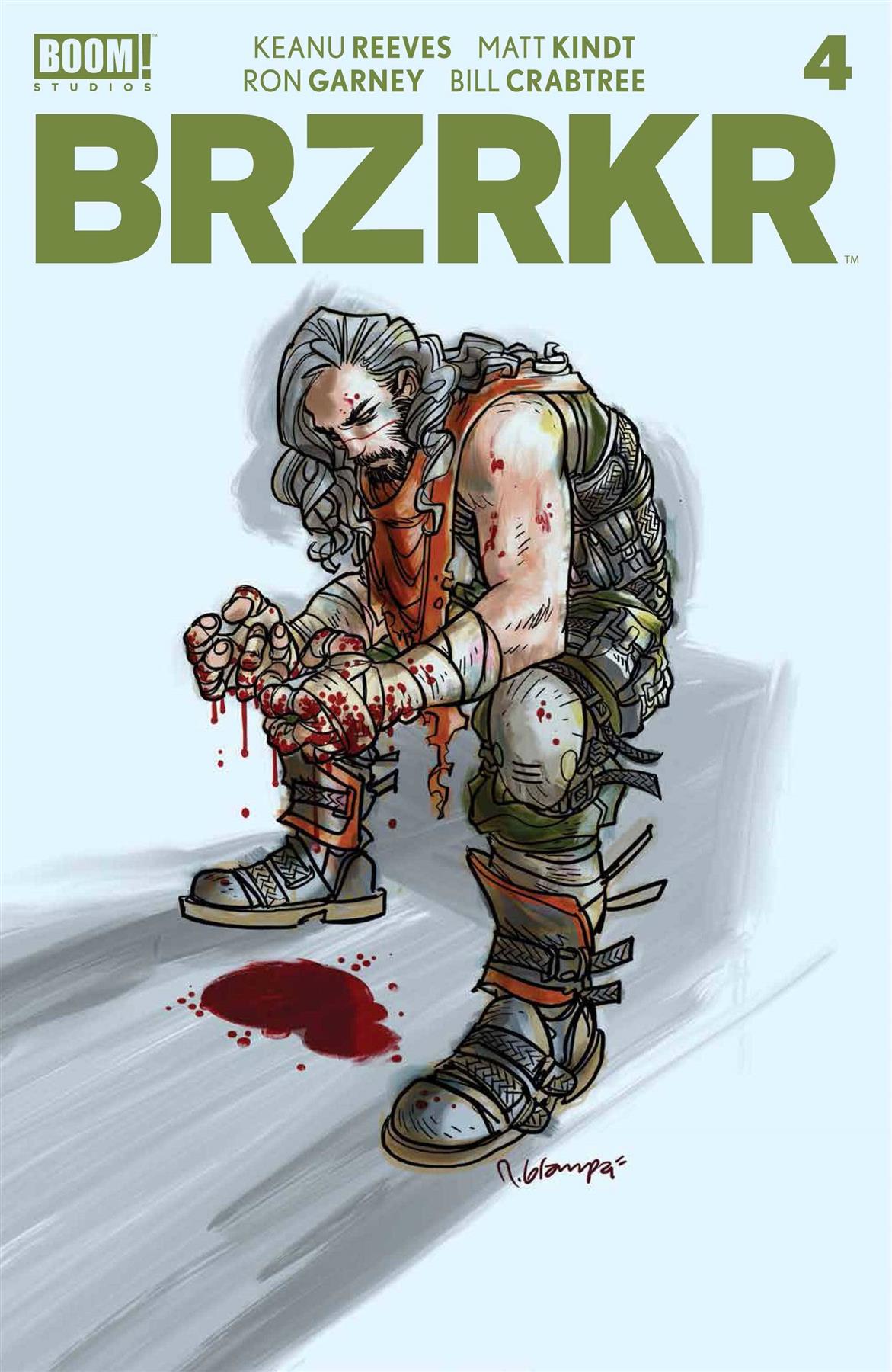 Brzrkr (berzerker) #4 (of 12) Cvr A Grampa (mr) Boom! Studios Comic Book