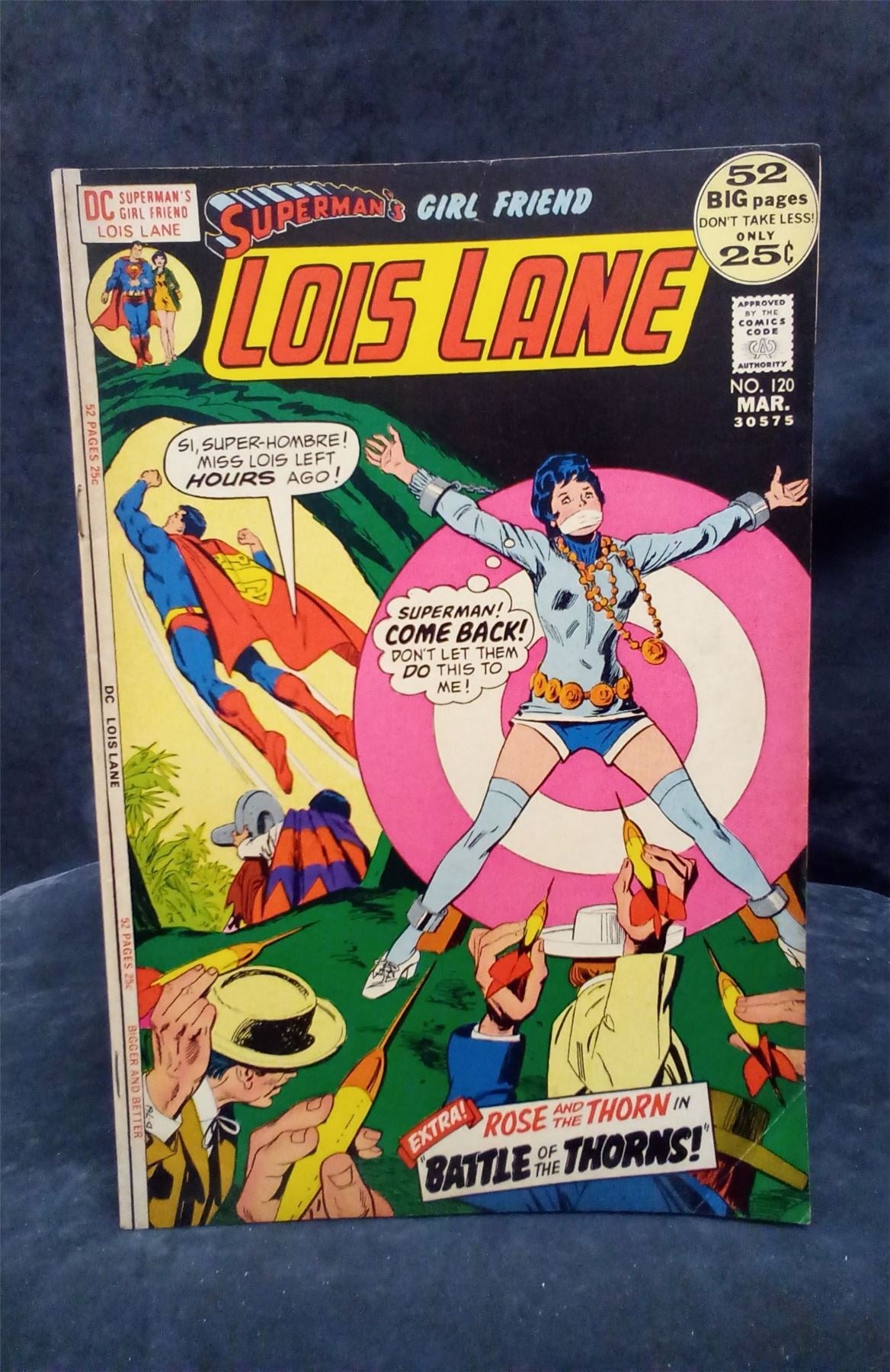 Superman's Girl Friend, Lois Lane #120 1972 DC Comicss Comic Book