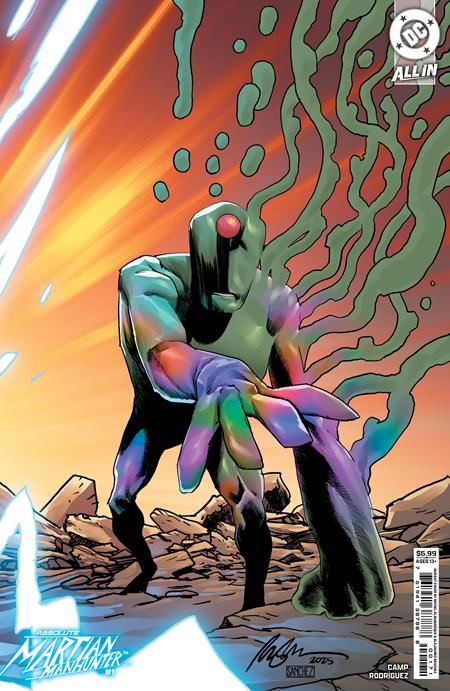 Absolute Martian Manhunter #1 (Of 6) Cvr D Rafael Albuquerque Connecting Card Stock Var  DC Comics Comic Book