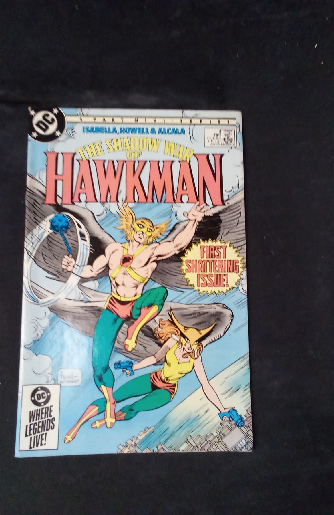 The Shadow War of Hawkman #1 Direct Edition 1985 dc-comics Comic Book