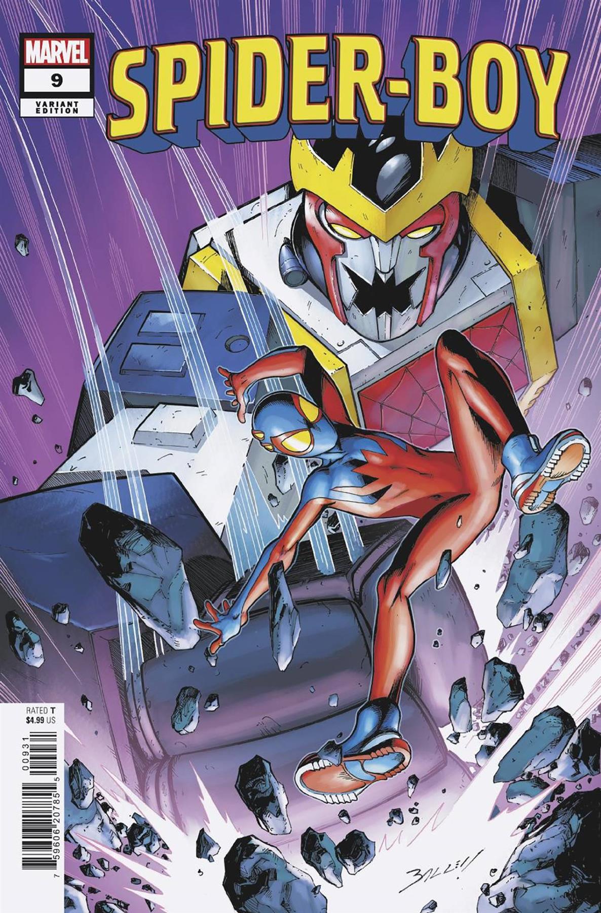 Spider-boy #9 Tbd Artist Var Tbd Artist Var Marvel Prh Comic Book 2024