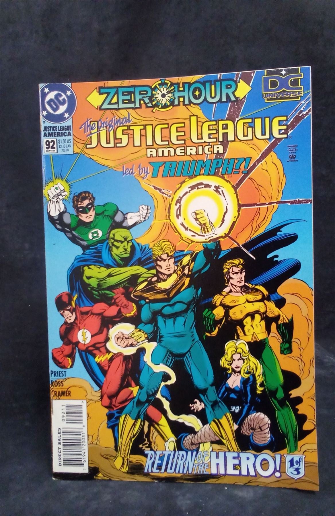 Justice League America #92 1994 DC Comics Comic Book