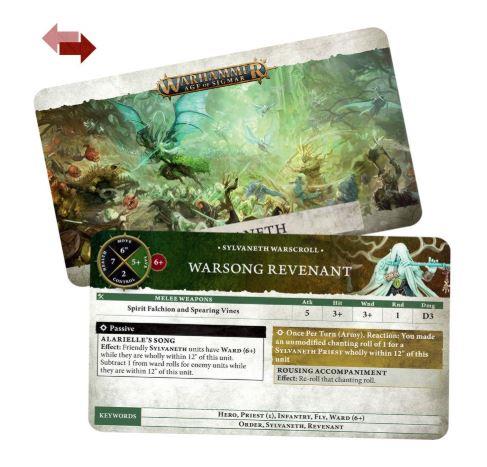 Warhammer Age of Sigmar- Warscroll Cards: Sylvaneth 92-03 by Games Workshop