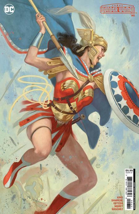 Wonder Woman #6 Cvr C Julian Totino Tedesco Card Stock Var DC Comics Comic Book