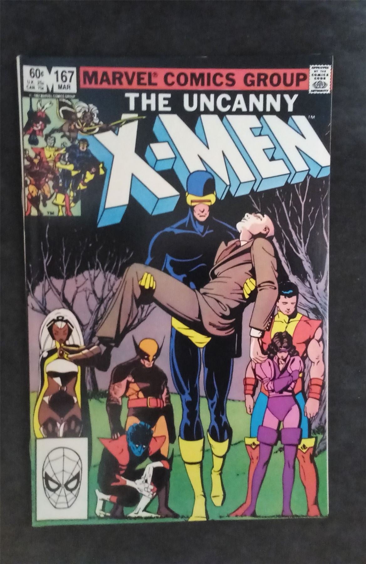 The Uncanny X-Men #167 1983 marvel Comic Book