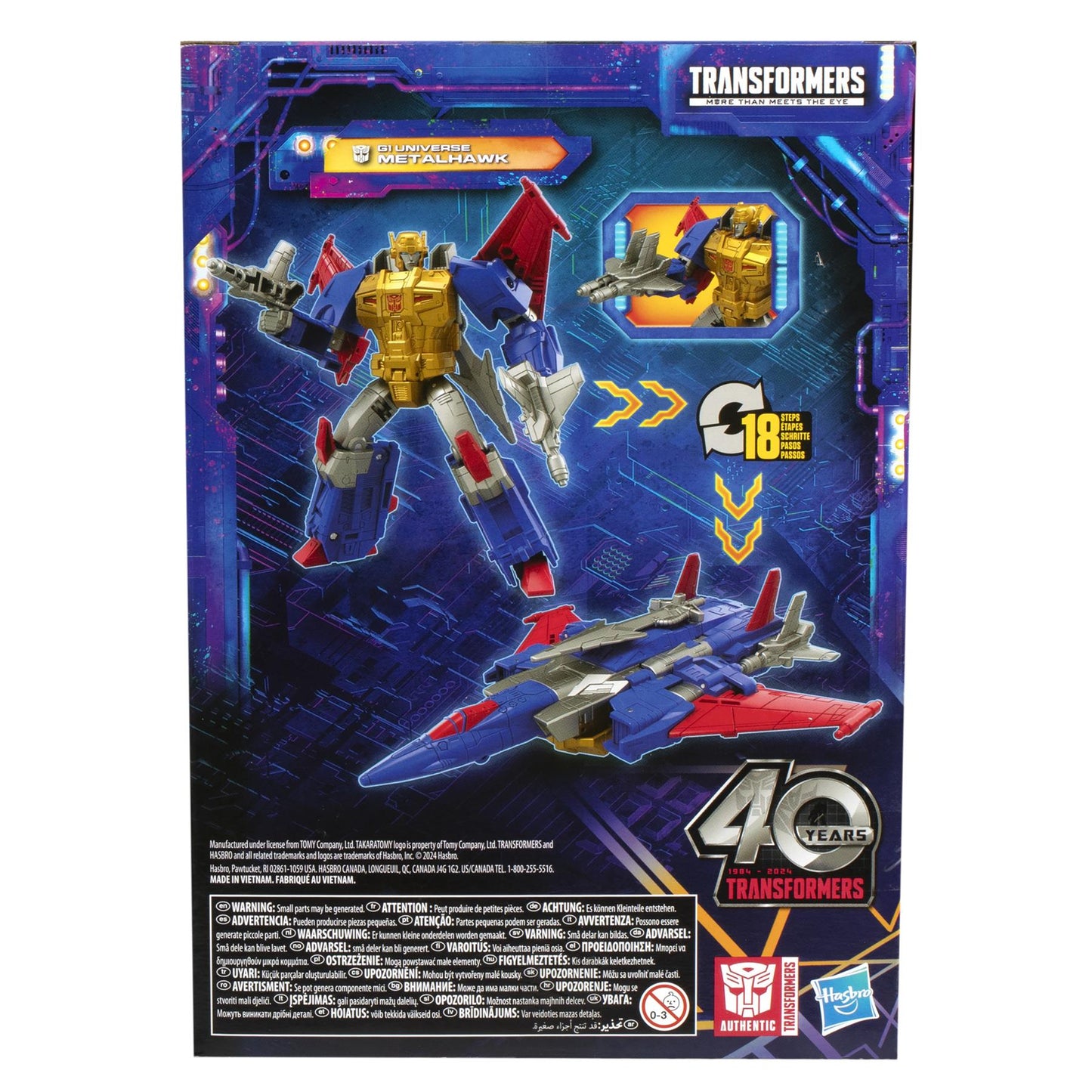 Transformers Gen Legacy G1 Voy Metalhawk Action Figure