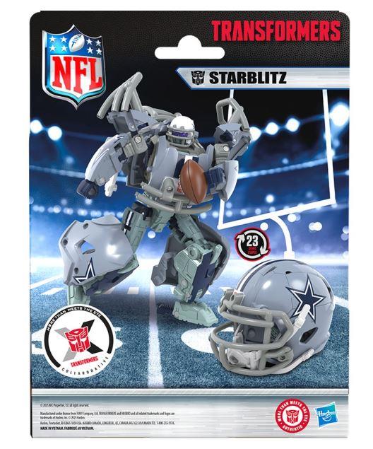 Transformers NFL Dallas Cowboys Starblitz  Action Figure by Hasbro