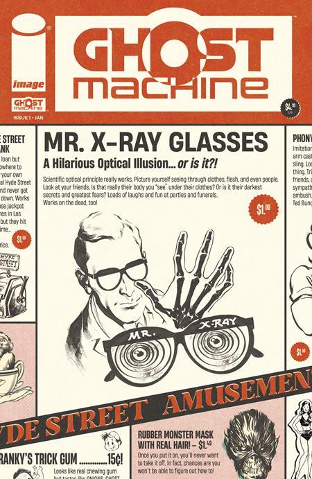 Ghost Machine (one Shot) Cvr M Mr Xray Ad Graphic Var Image Comics Comic Book