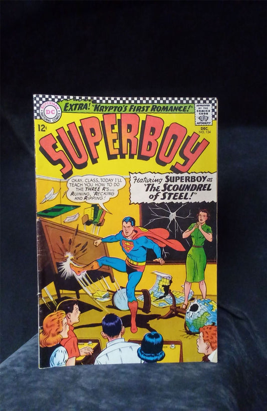 Superboy #134 1966 DC Comics Comic Book