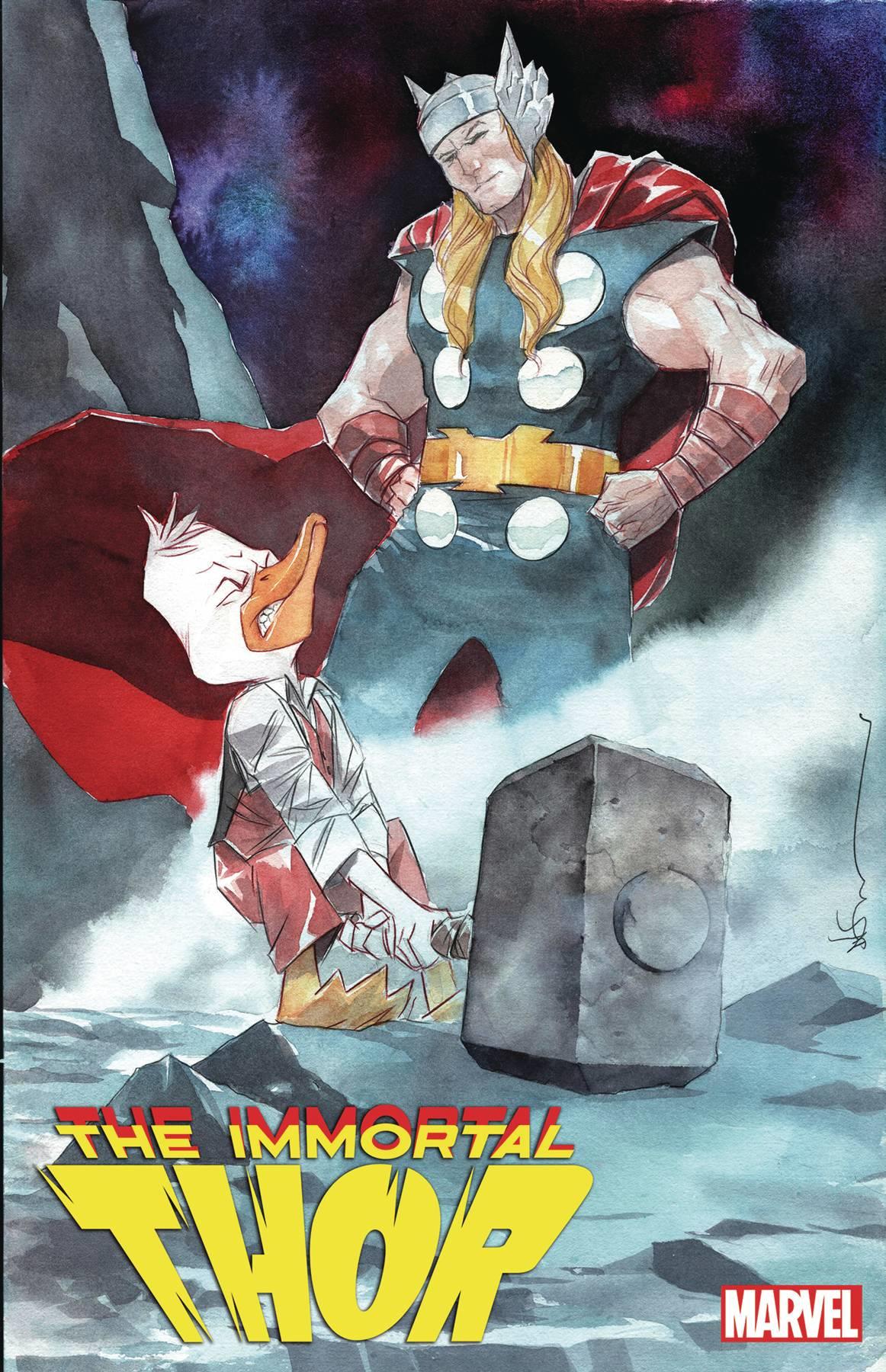 Immortal Thor #5 Dustin Nguyen Howard The Duck Var (Dustin Nguyen Howard The Duck Var) Marvel Prh Comic Book 2023