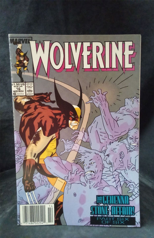 Wolverine #16 1989 Marvel Comics Comic Book