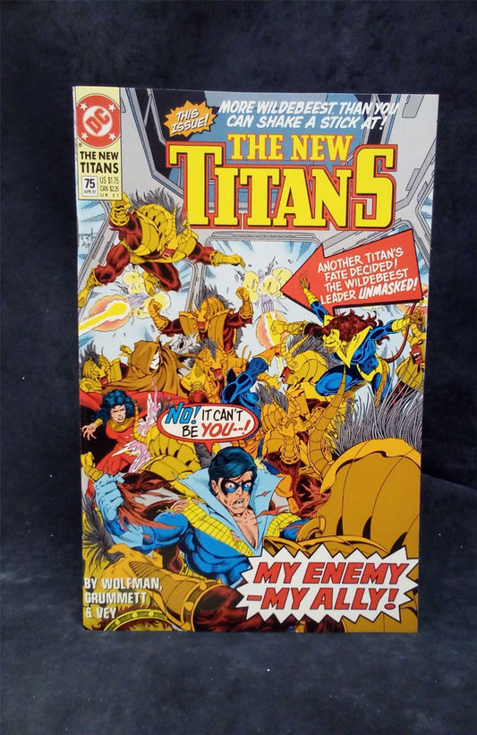 The New Titans #75 1991 DC Comics Comic Book