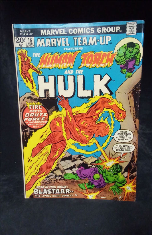 Marvel Comics Team-Up #18 1974 Marvel Comics Comic Book