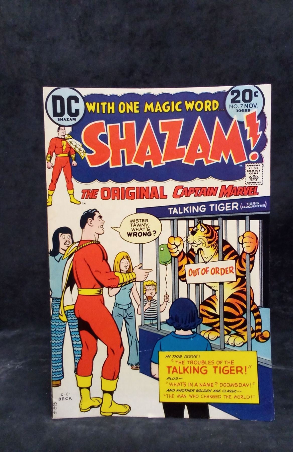 Shazam #7 1973 DC Comicss Comic Book