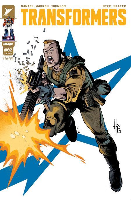 Transformers #2 Second Printing Cvr A Jason Howard Image Comics Comic Book