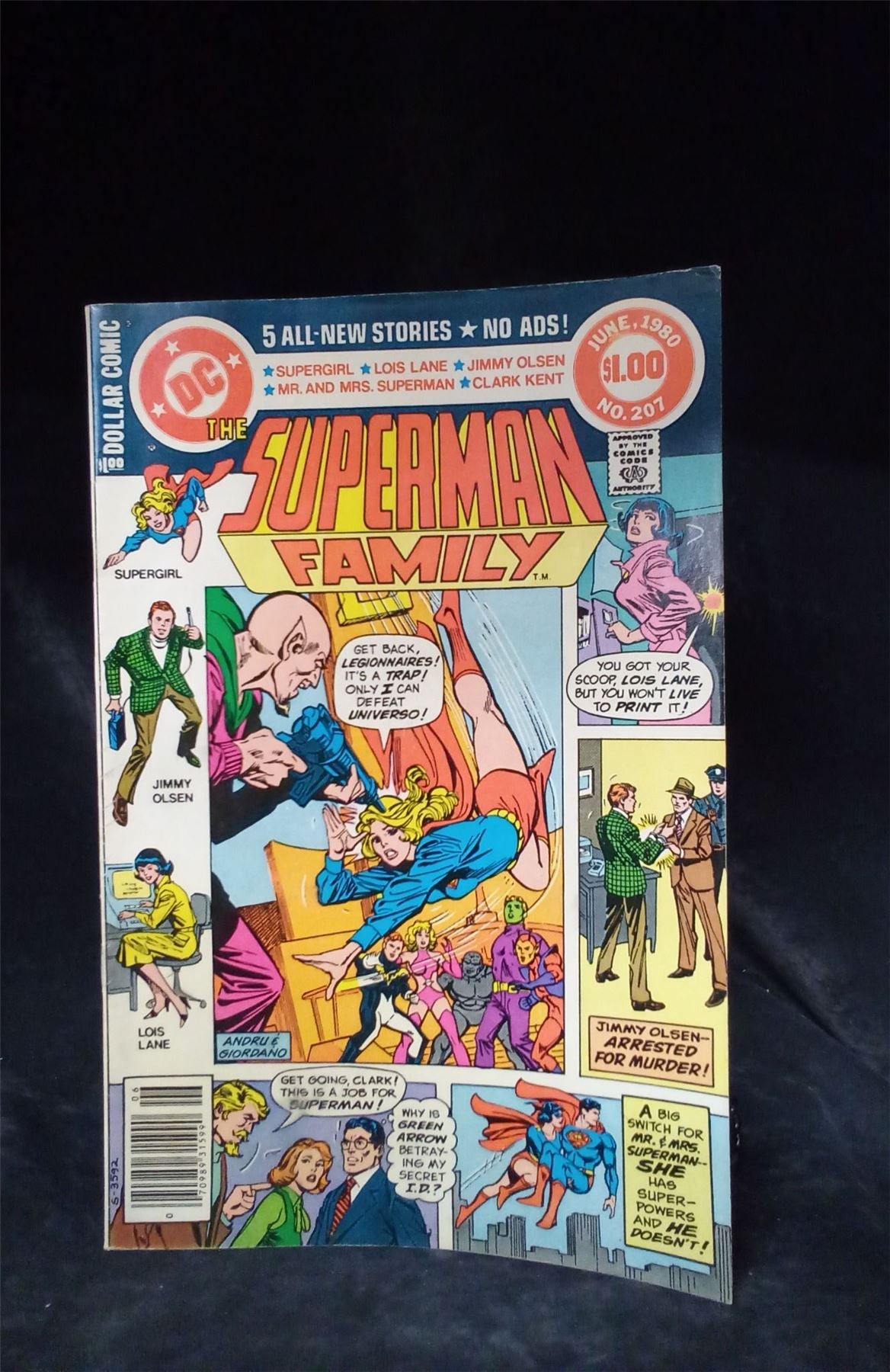 The Superman Family #207 1980 DC Comics Comic Book