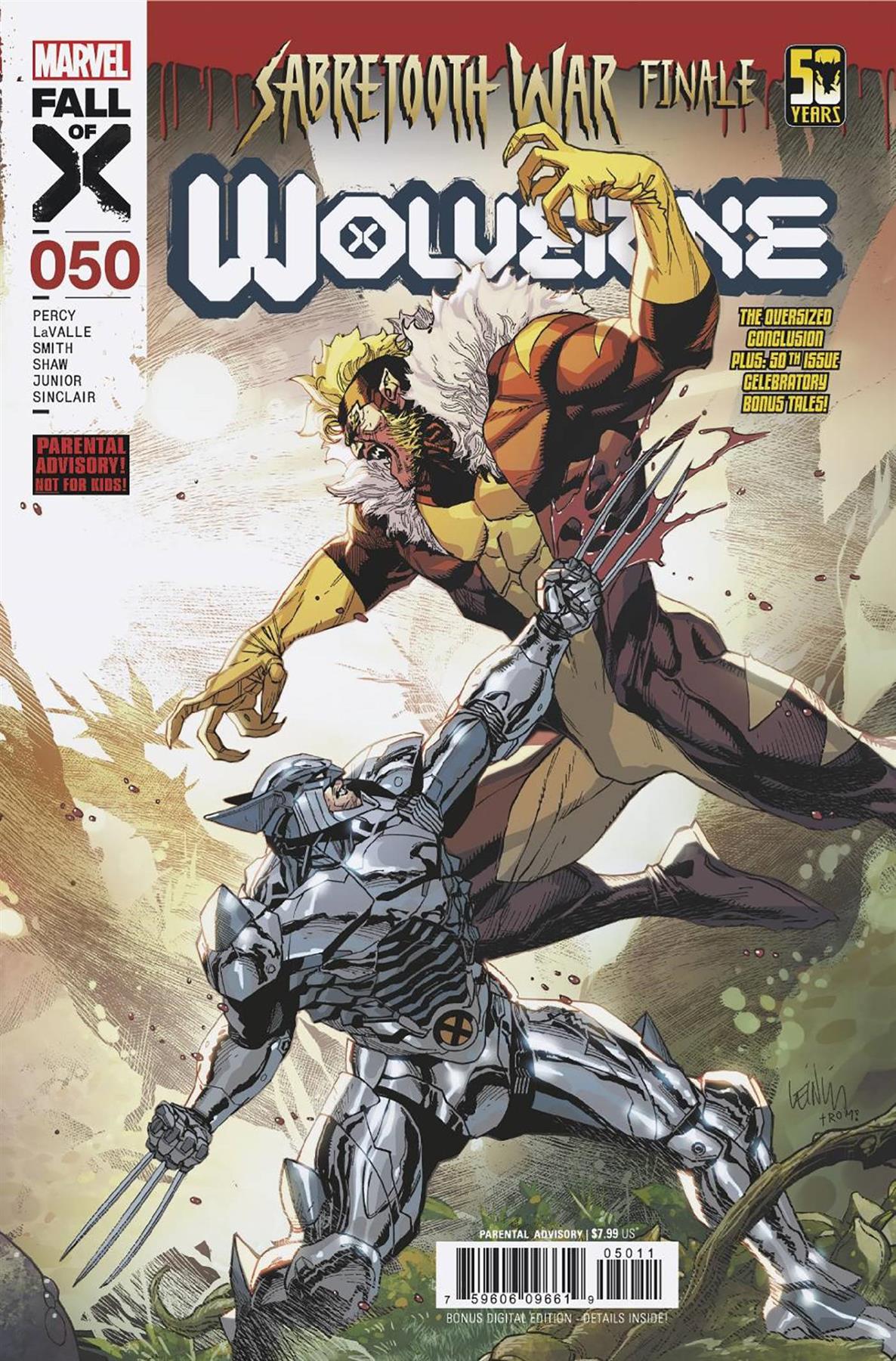 Wolverine #50 () Marvel Prh Comic Book 2024