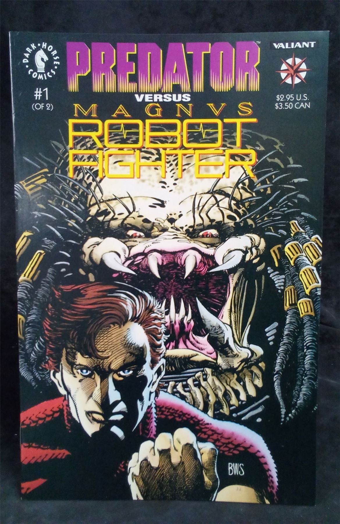 Predator vs. Magnus Robot Fighter #1  1992  Comic Book