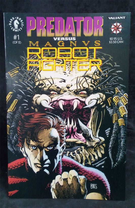 Predator vs. Magnus Robot Fighter #1  1992  Comic Book