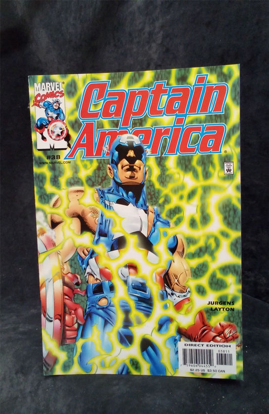 Captain America #38 2001 Marvel Comics Comic Book