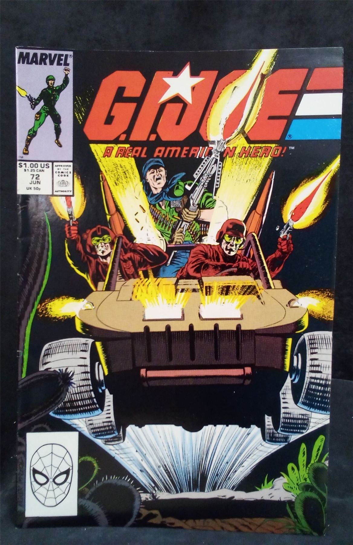 G.I. Joe: A Real American Hero #72 1988 Marvel Comics Comic Book