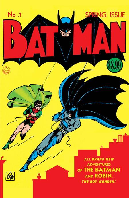 Batman #1 Facsimile Edition Cvr B Bob Kane & Jerry Robinson Foil Var DC Comics Comic Book