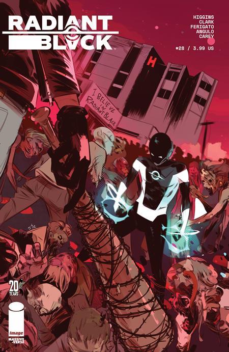 Radiant Black #28 Cvr B Stefano Simeone Twd 20th Annv Team Up Var Image Comics Comic Book