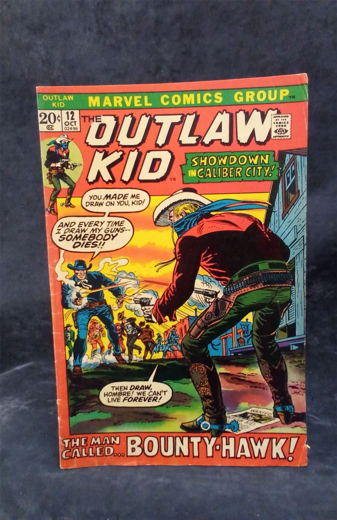 The Outlaw Kid #12 1972 Marvel Comics Comic Book