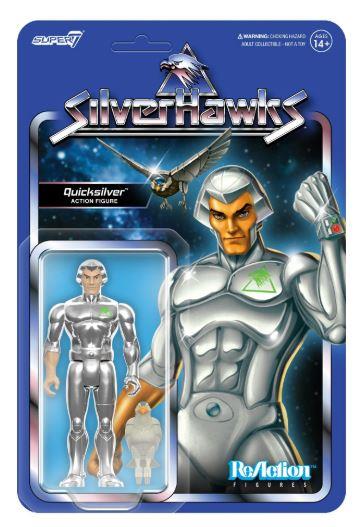 SilverHawks ReAction Figures Wave 01 Quicksilver (Toy Version) by Super7