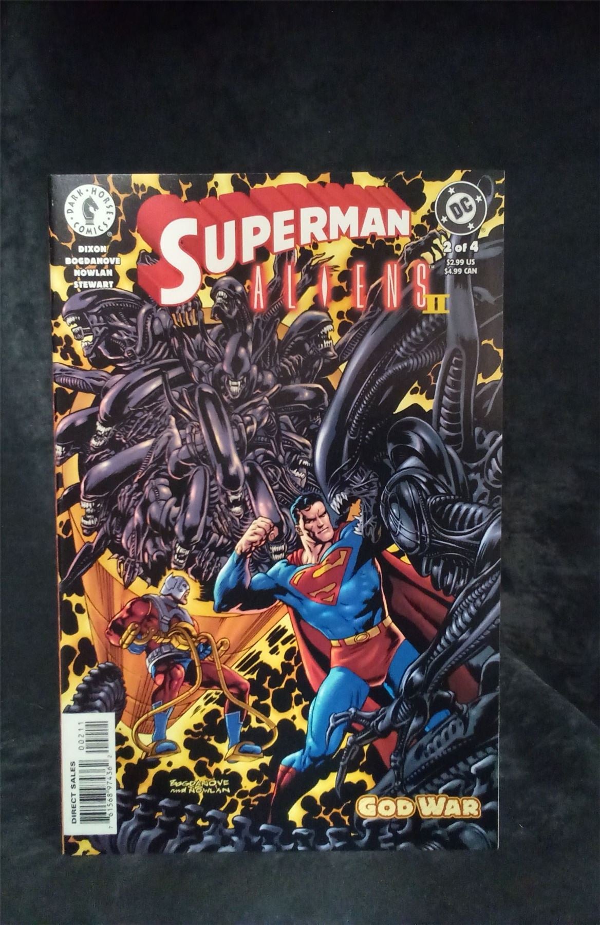 Superman Aliens 2: God War #2 2002 DC Comics Comic Book