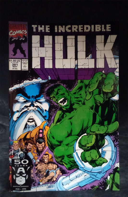 The Incredible Hulk #381 1991 Marvel Comic Book