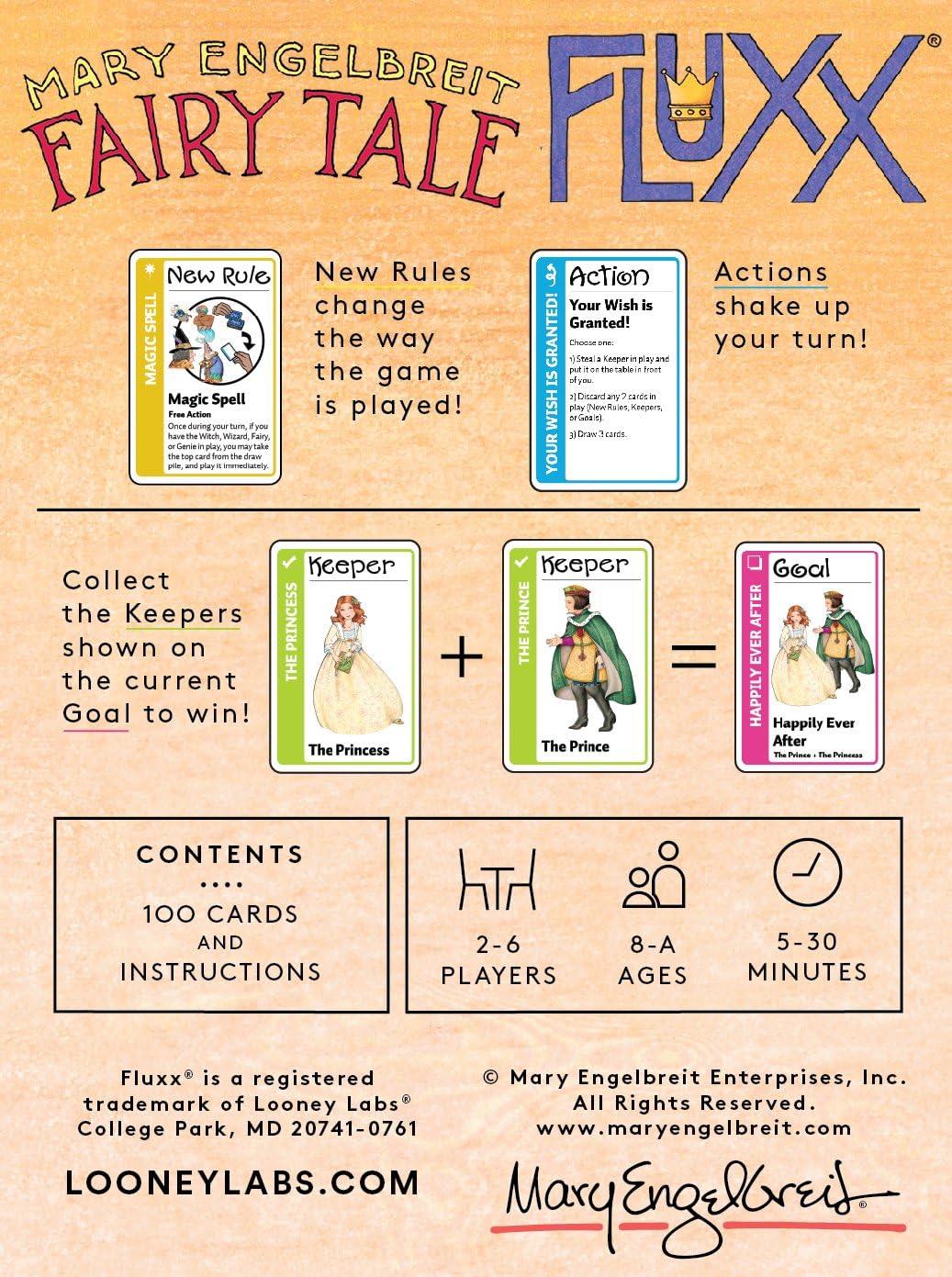 Fluxx: Fairy Tale Fluxx Board Game by Looney Labs