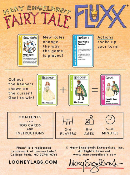 Fluxx: Fairy Tale Fluxx Board Game by Looney Labs