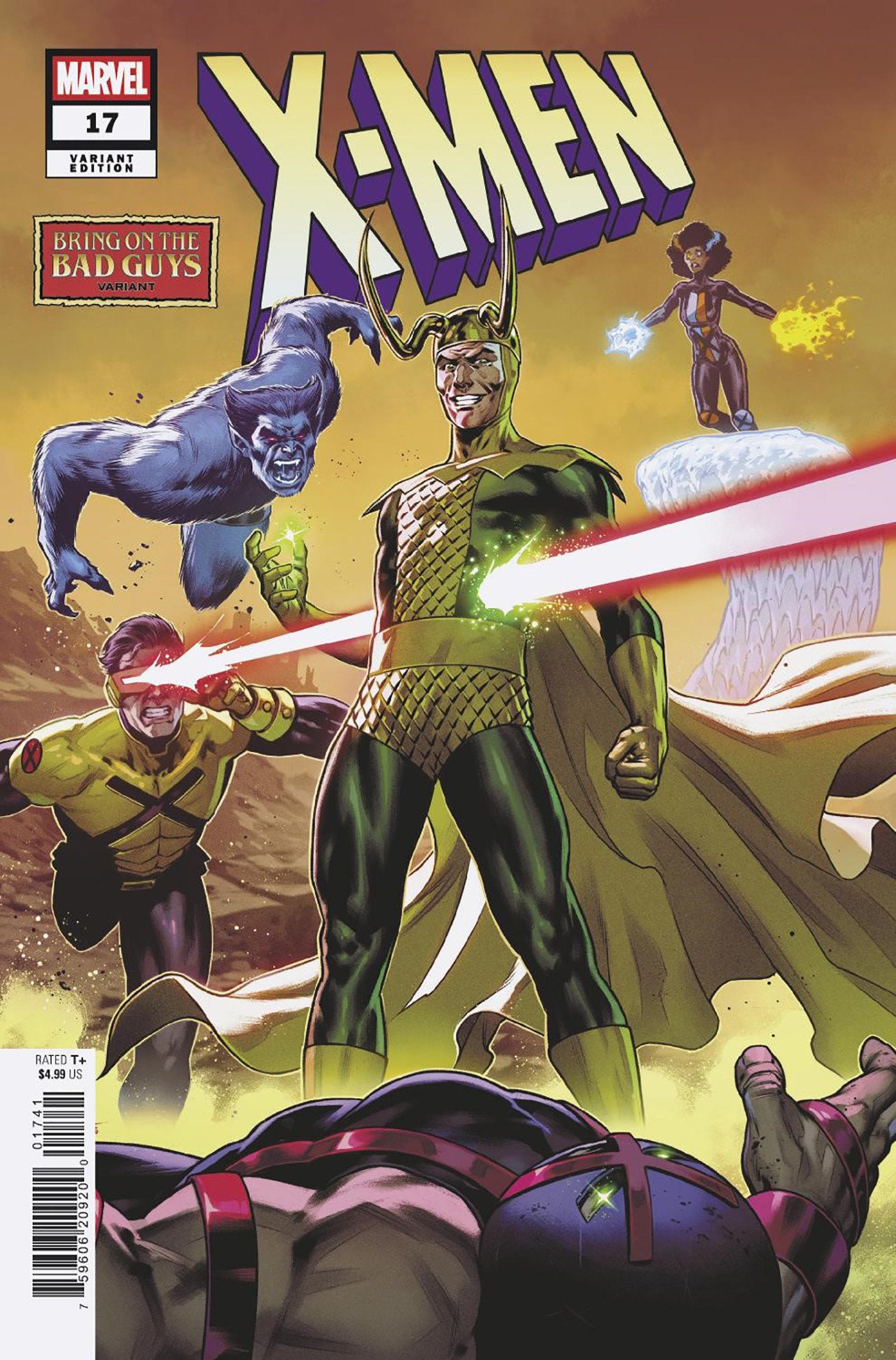 X-Men #17 Cafu Bring On The Bad Guys Variant