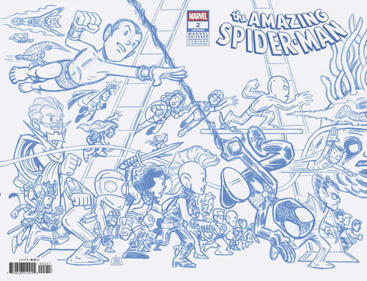 Amazing Spider-Man #2 50 Copy Variant Edition Connect Line Sketch Variant L