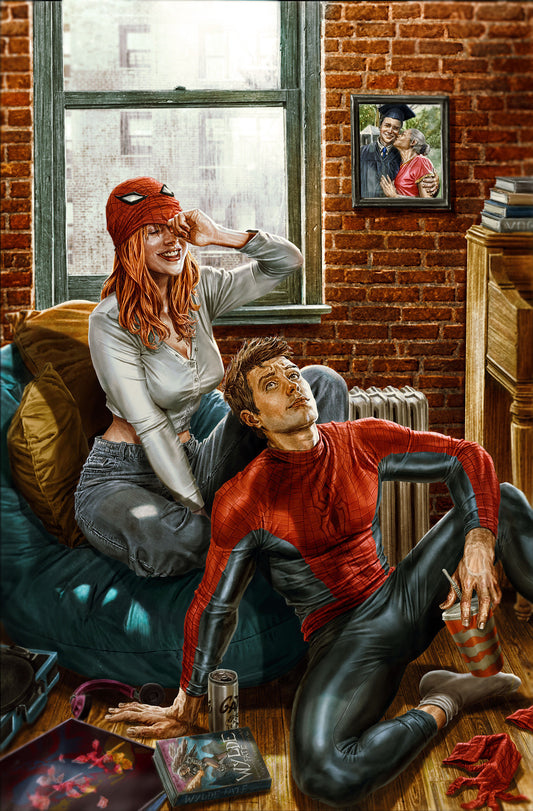 Amazing Spider-Man #27 Lee Bermejo Amazing Visions Full Art Variant [Ds]