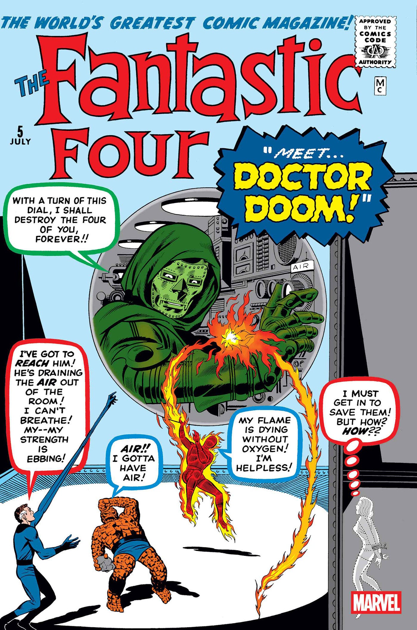 Fantastic Four #5 Facsimile Edition Foil Variant