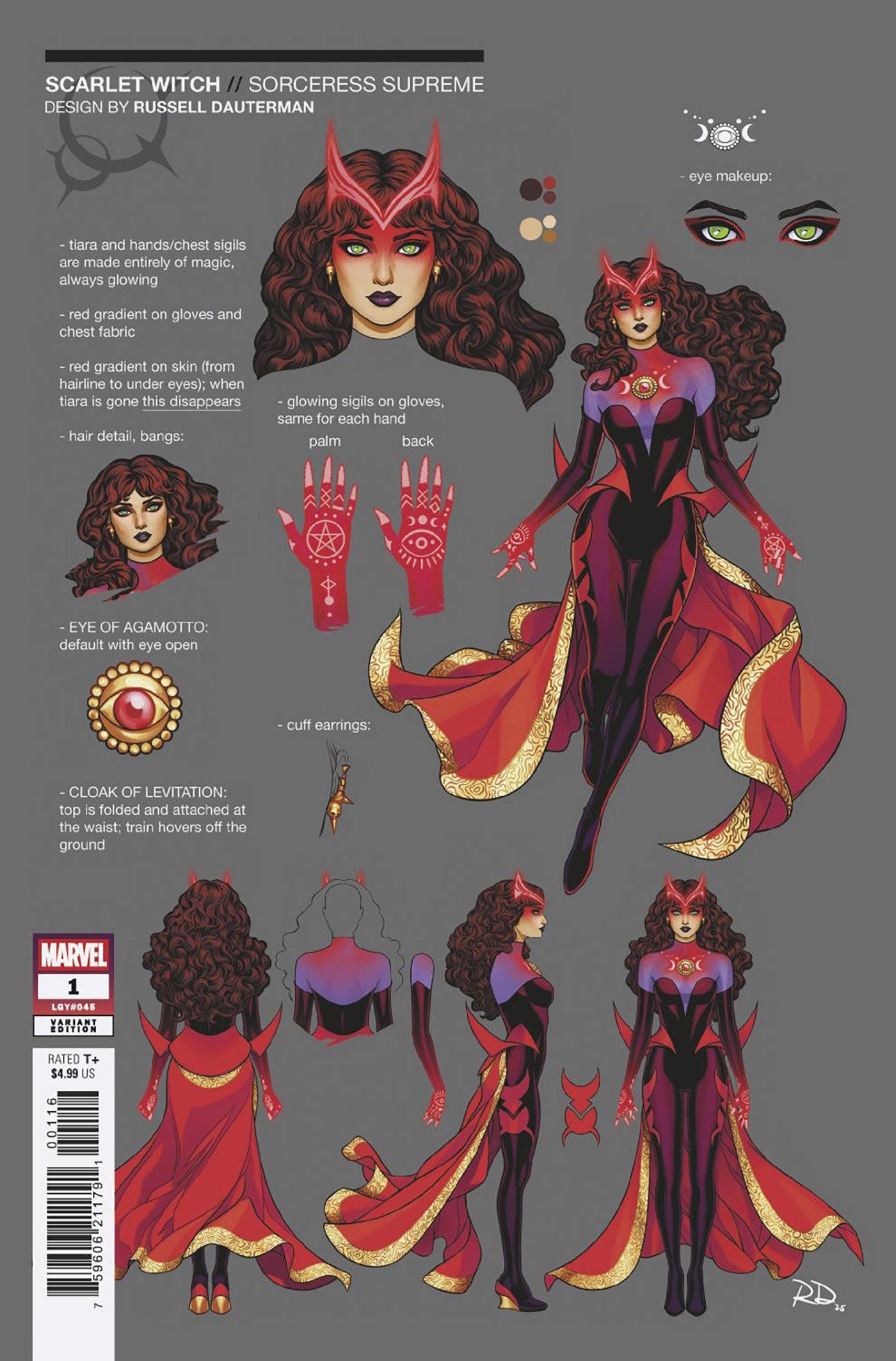 Sorcerer Supreme #1 Russell Dauterman Design Variant