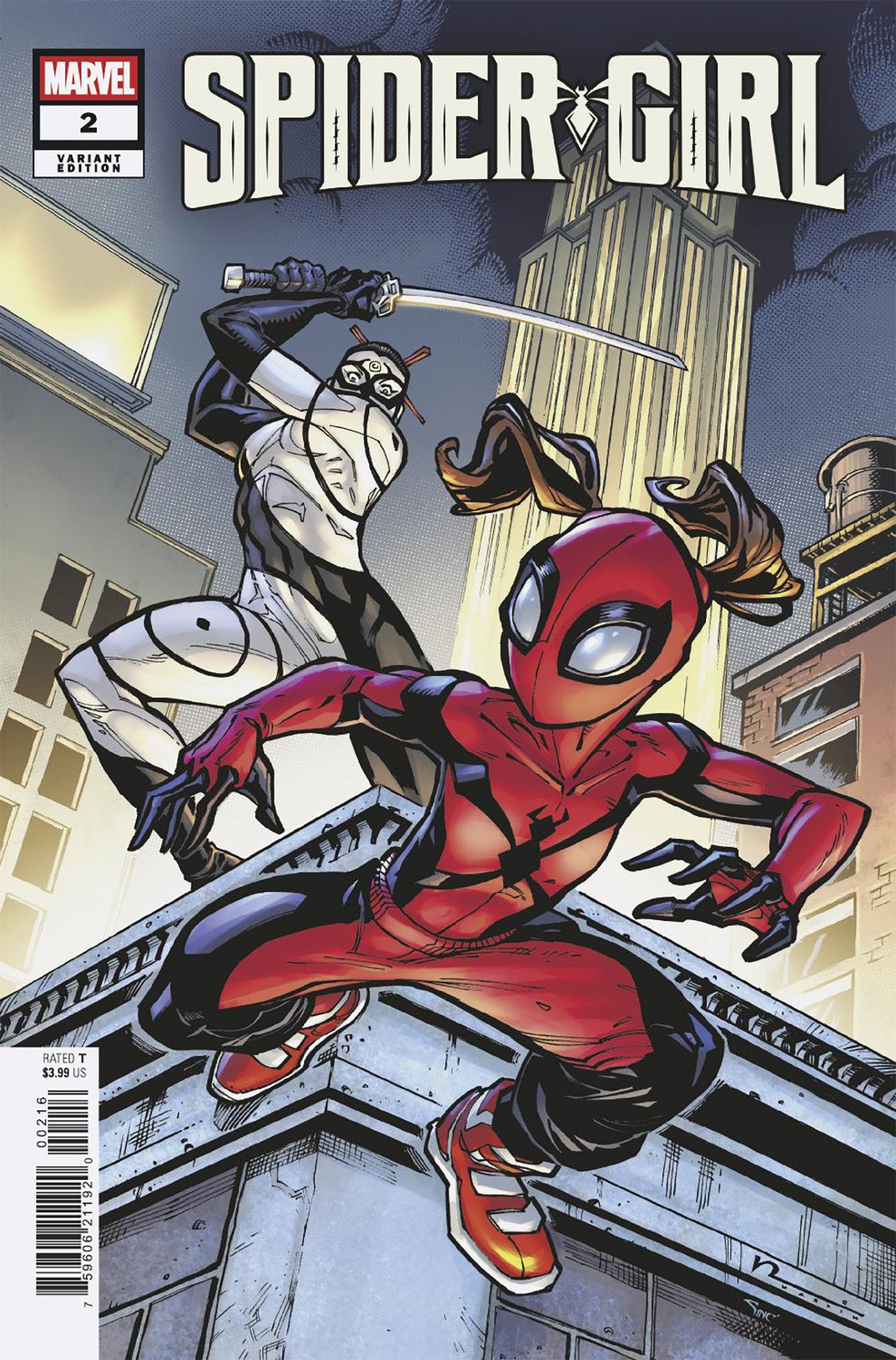 Spider-Girl #2 Chad Hardin Variant