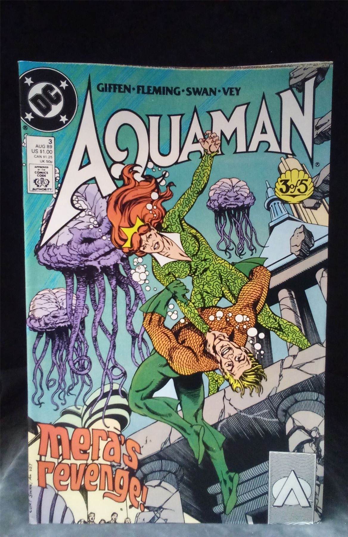 Aquaman #3 1989 DC Comics Comic Book