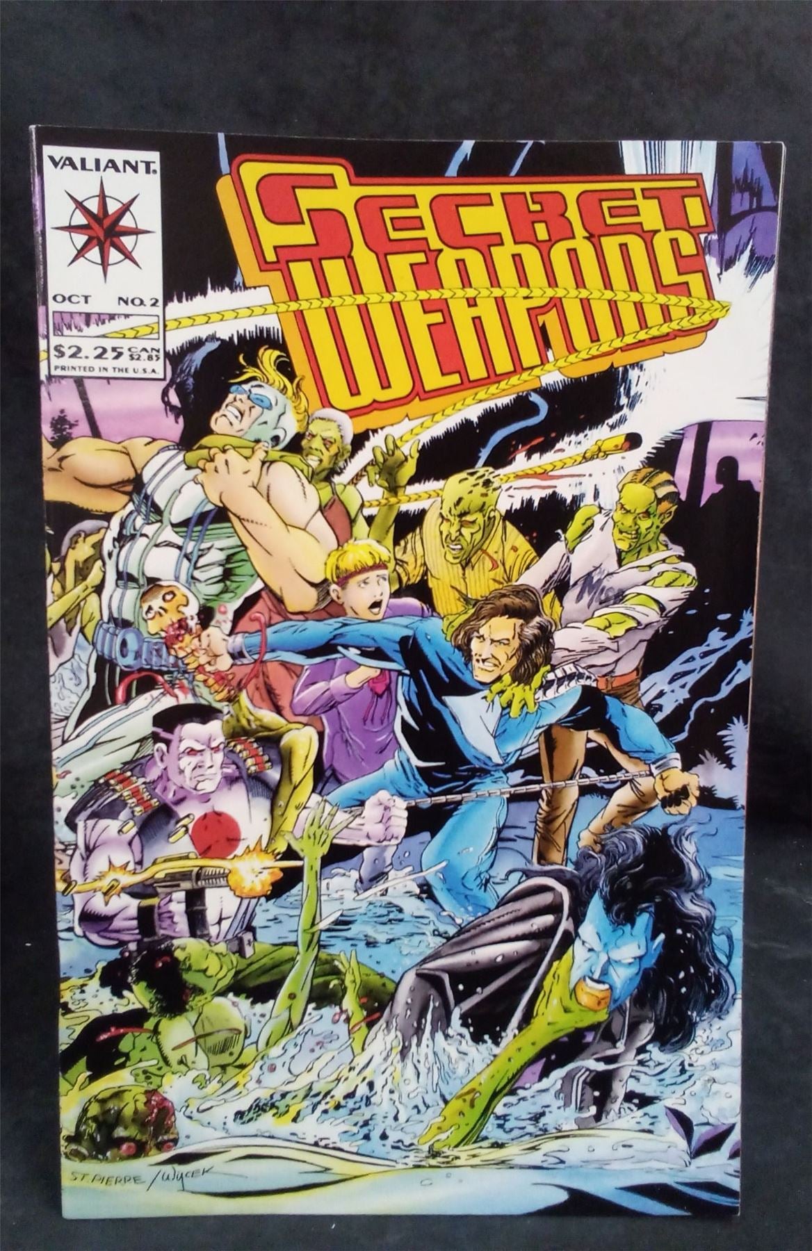 Secret Weapons #2 1993 valiant Comic Book