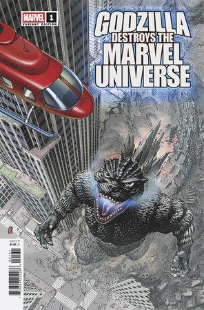 Godzilla Destroys The Marvel Universe #1 E J Su Fan Fav Var  Marvel Prh Comic Book 2025