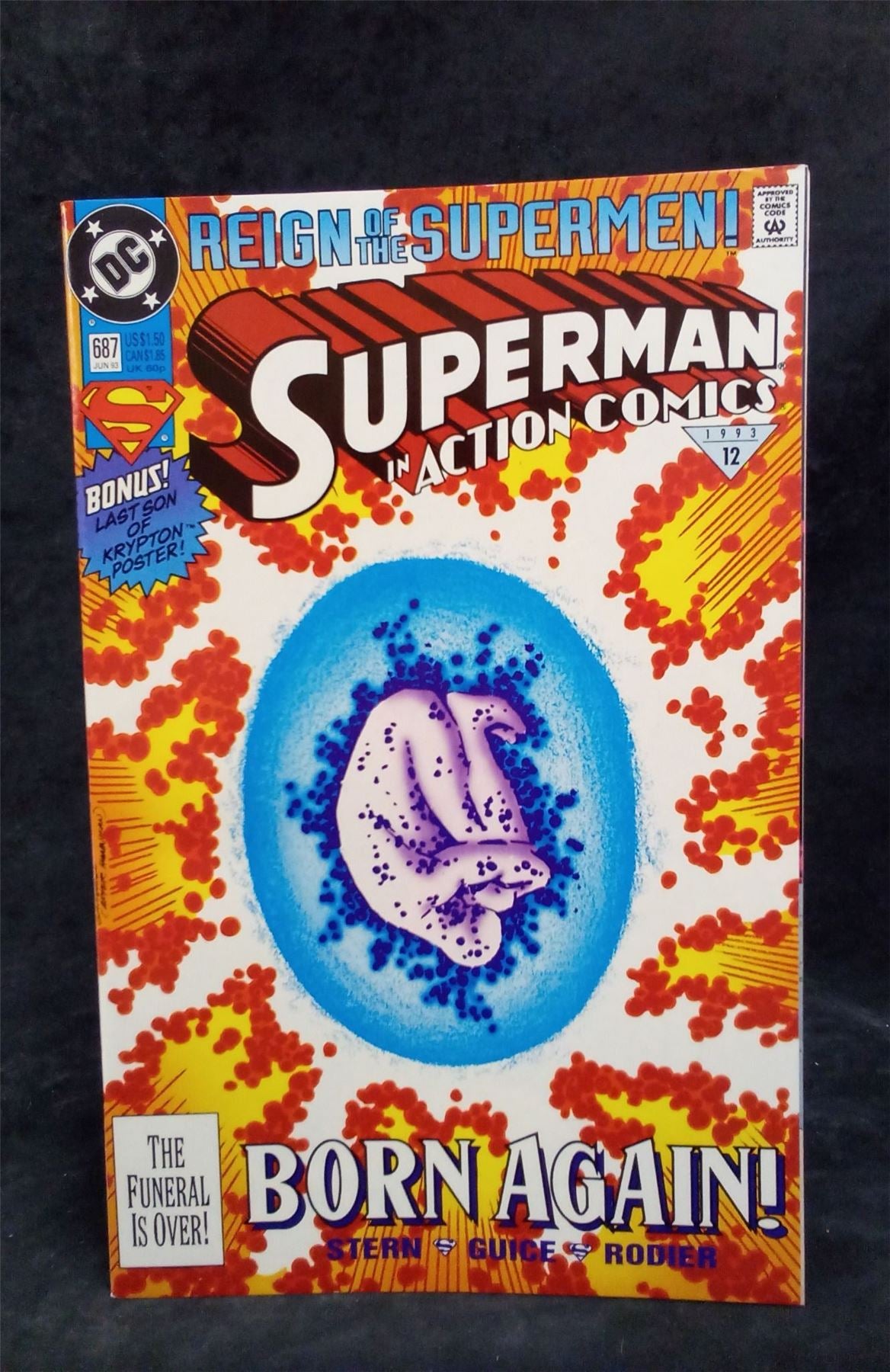 Action Comics #687 1993 DC Comics Comic Book