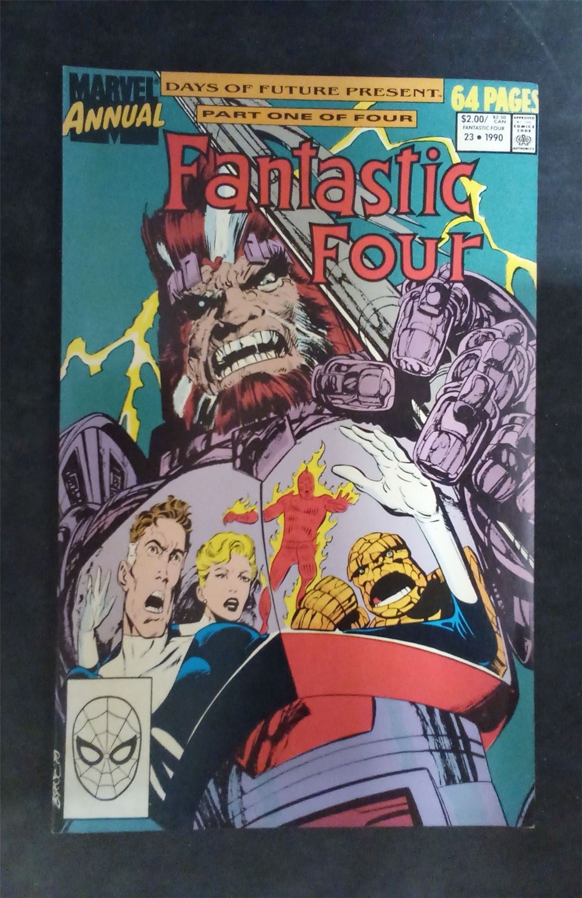 Fantastic Four Annual #23 1990 marvel Comic Book