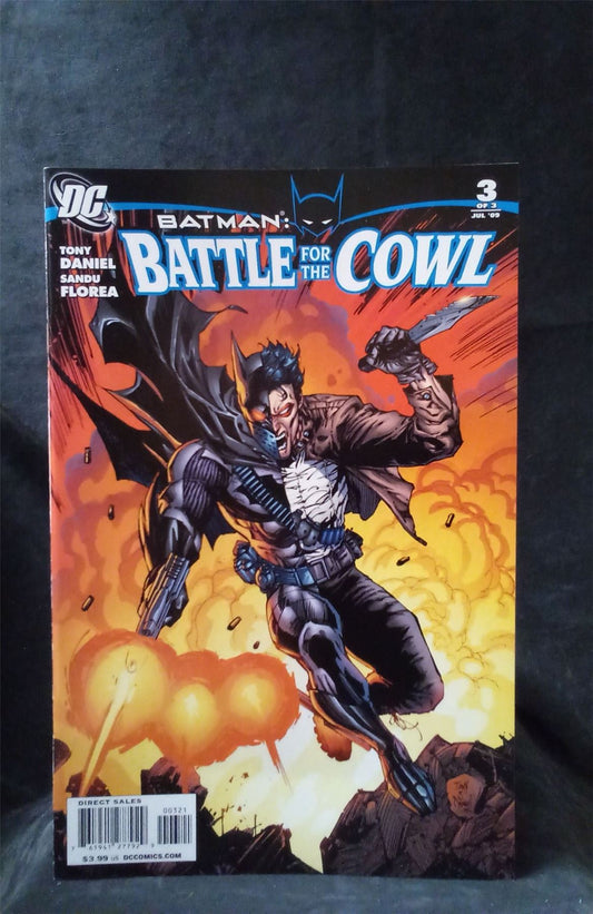 Batman: Battle for the Cowl #3 Tony S. Daniel Jason Todd Cover 2009 DC Comics Comic Book