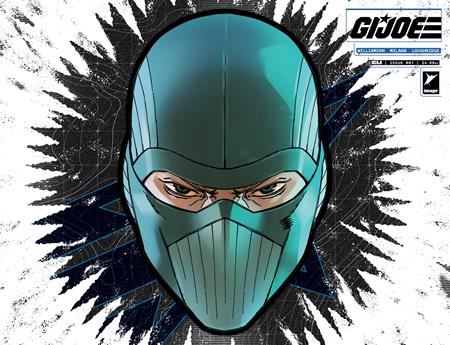Gi Joe #7 Cvr H Andrea Milana & Andres Juarez Die Cut Foil Mask Var Image Comics Comic Book