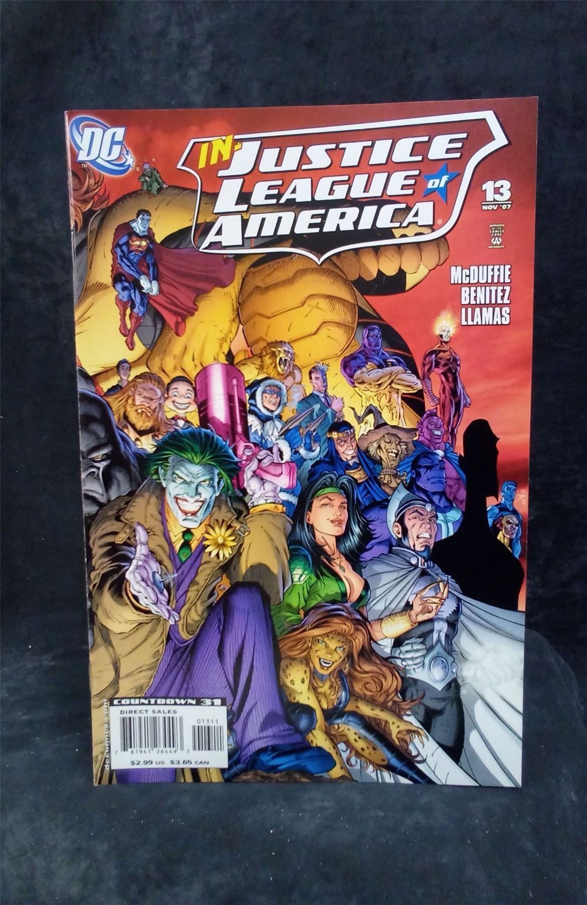 Justice League of America #13 Joker Cover 2007 DC Comics Comic Book