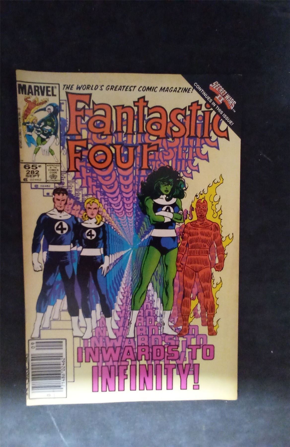 Fantastic Four #282 1985 marvel Comic Book