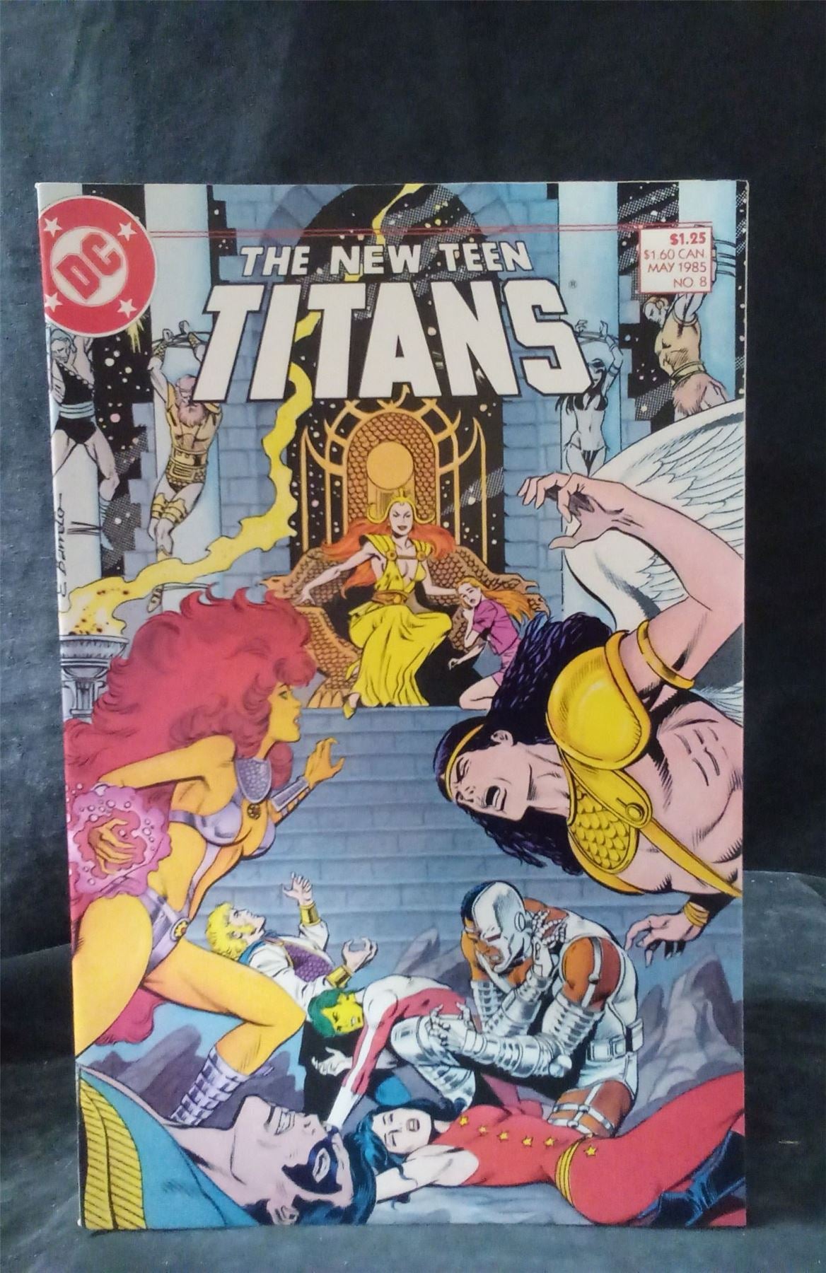 The New Teen Titans #8 1985 DC Comics Comic Book