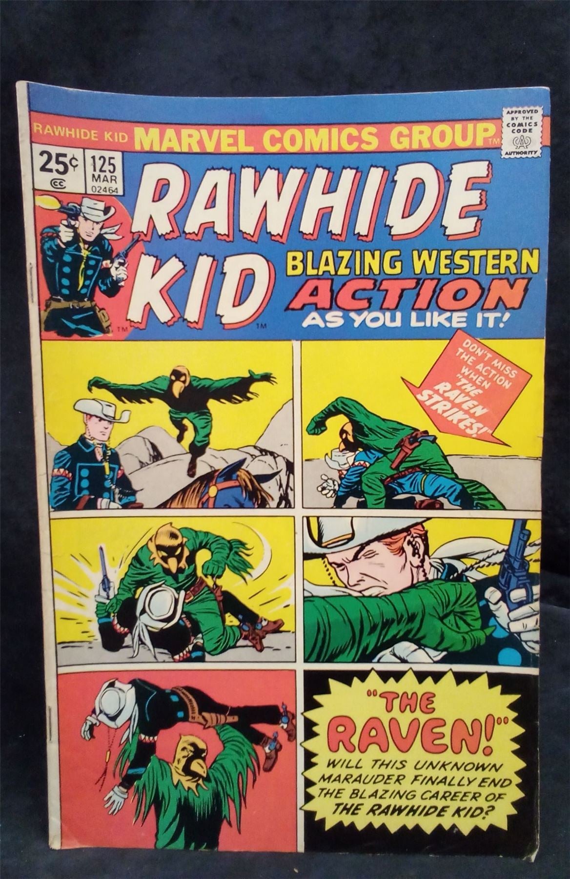 The Rawhide Kid #125 1975 Marvel Comics Comic Book
